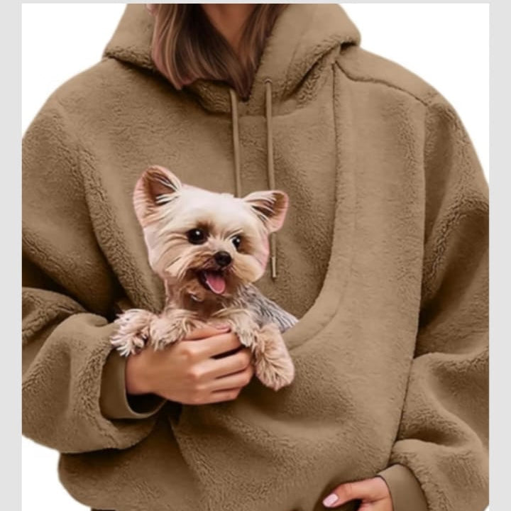Sudadera nido con bolsillo para tu mascota