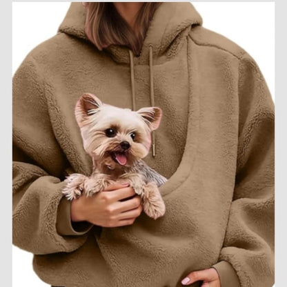 Sudadera nido con bolsillo para tu mascota